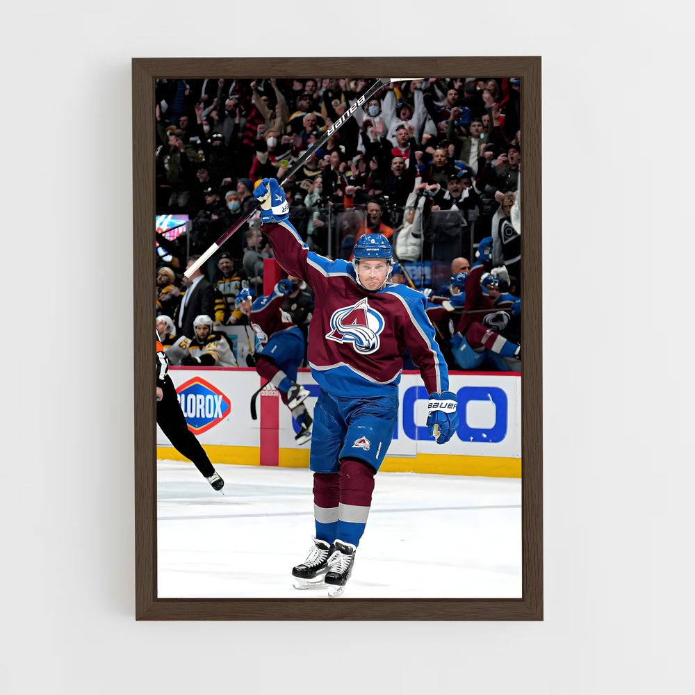 Poster Célébration Énergique – affiche Hockey sur glace (vue 5)